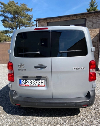 Toyota ProAce cena 90000 przebieg: 70000, rok produkcji 2019 z Krobia małe 172